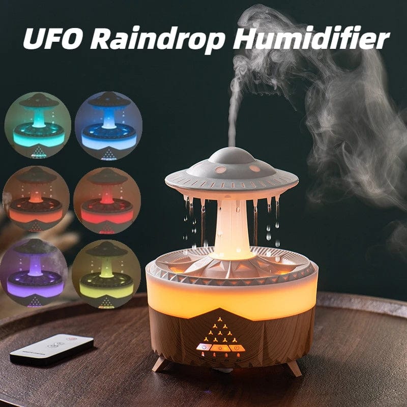 UFO Raindrop USB Humidifier & Essential Oil Diffuser