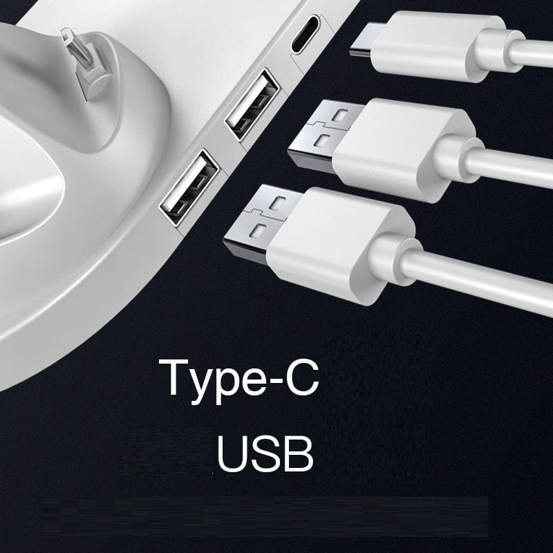 6-in-1 Wireless Charging Dock Station – Fast Charger Pad for iPhone, Apple Watch & AirPods