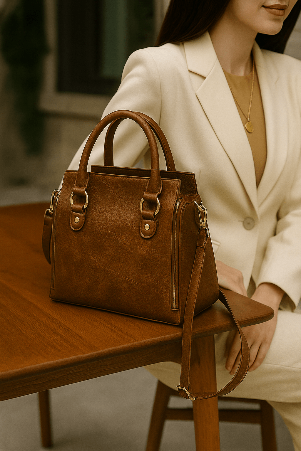 Women's Multifunctional Leather Shoulder Bag