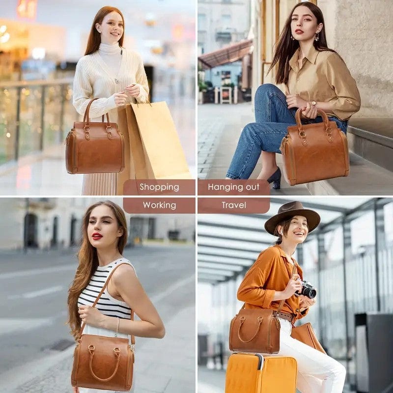 Women's Multifunctional Leather Shoulder Bag