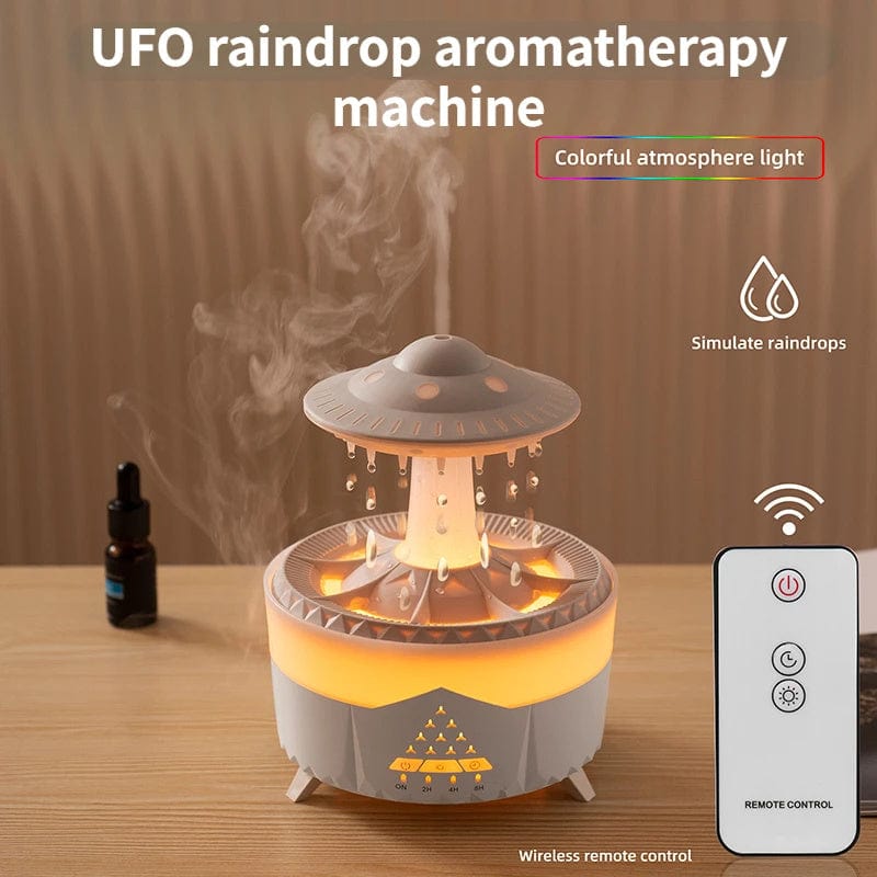 UFO Raindrop USB Humidifier & Essential Oil Diffuser