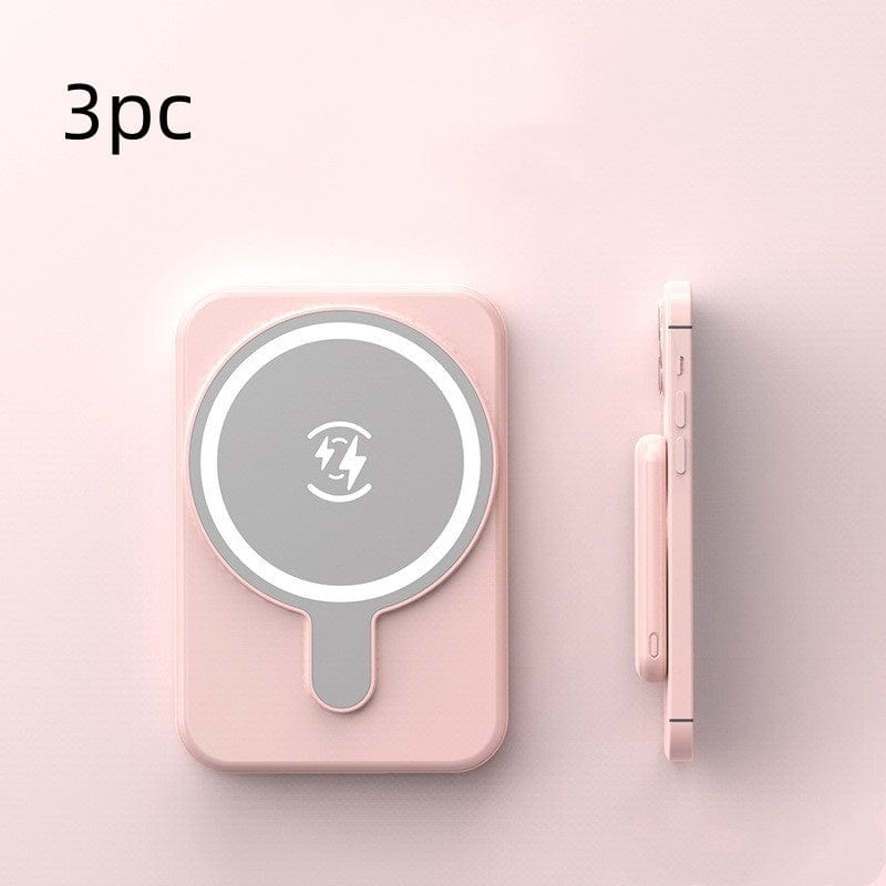Mini 5000mAh/10000mah Fast Charging Magnetic Wireless Power Bank – Portable Slim Charger for iPhone & Android