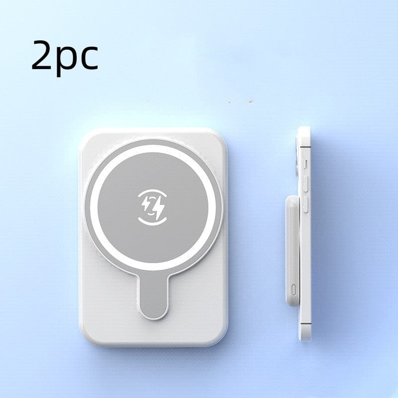 Mini 5000mAh/10000mah Fast Charging Magnetic Wireless Power Bank – Portable Slim Charger for iPhone & Android