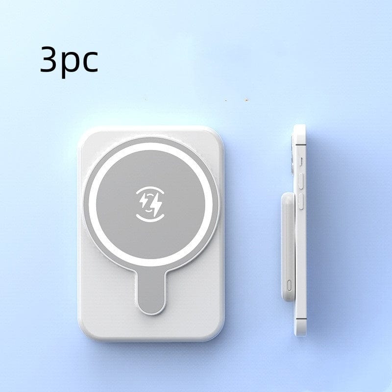 Mini 5000mAh/10000mah Fast Charging Magnetic Wireless Power Bank – Portable Slim Charger for iPhone & Android