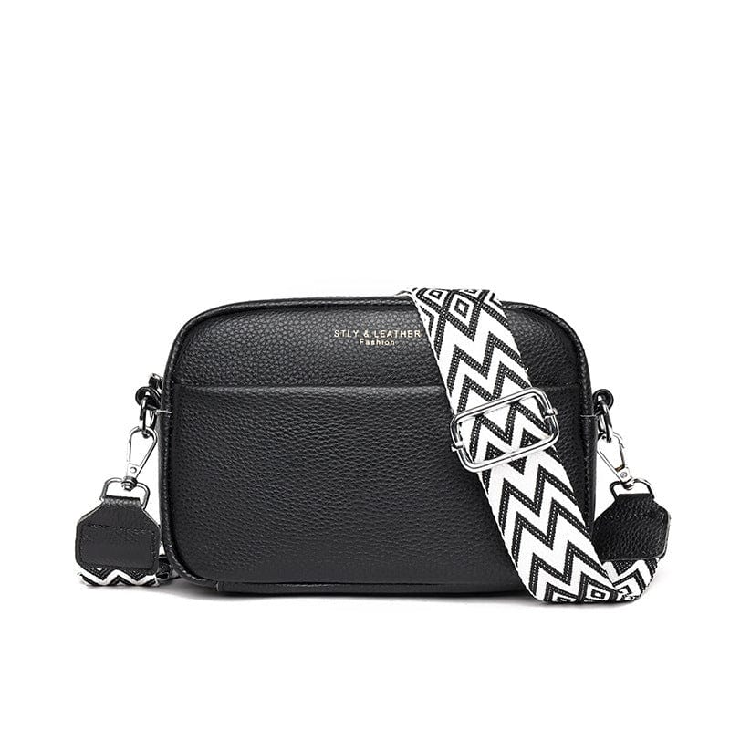 Women wide strap Shoulder Crossbody Bags