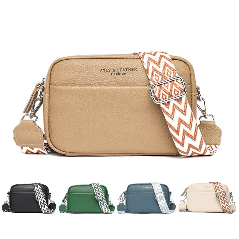 Women wide strap Shoulder Crossbody Bags
