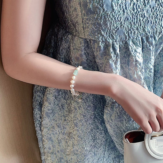 Women's Freshwater Pearl Adjustable Bracelet